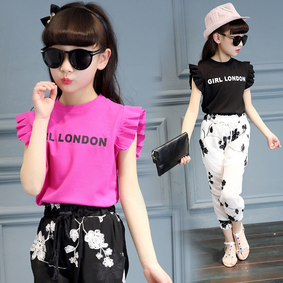 Unicorn Girls Clothing Sets Family Clothes Sets Kids Baby Girls Outfits Clothes Long Sleeve T Shirt Top+ Leggings Children 2Pcs