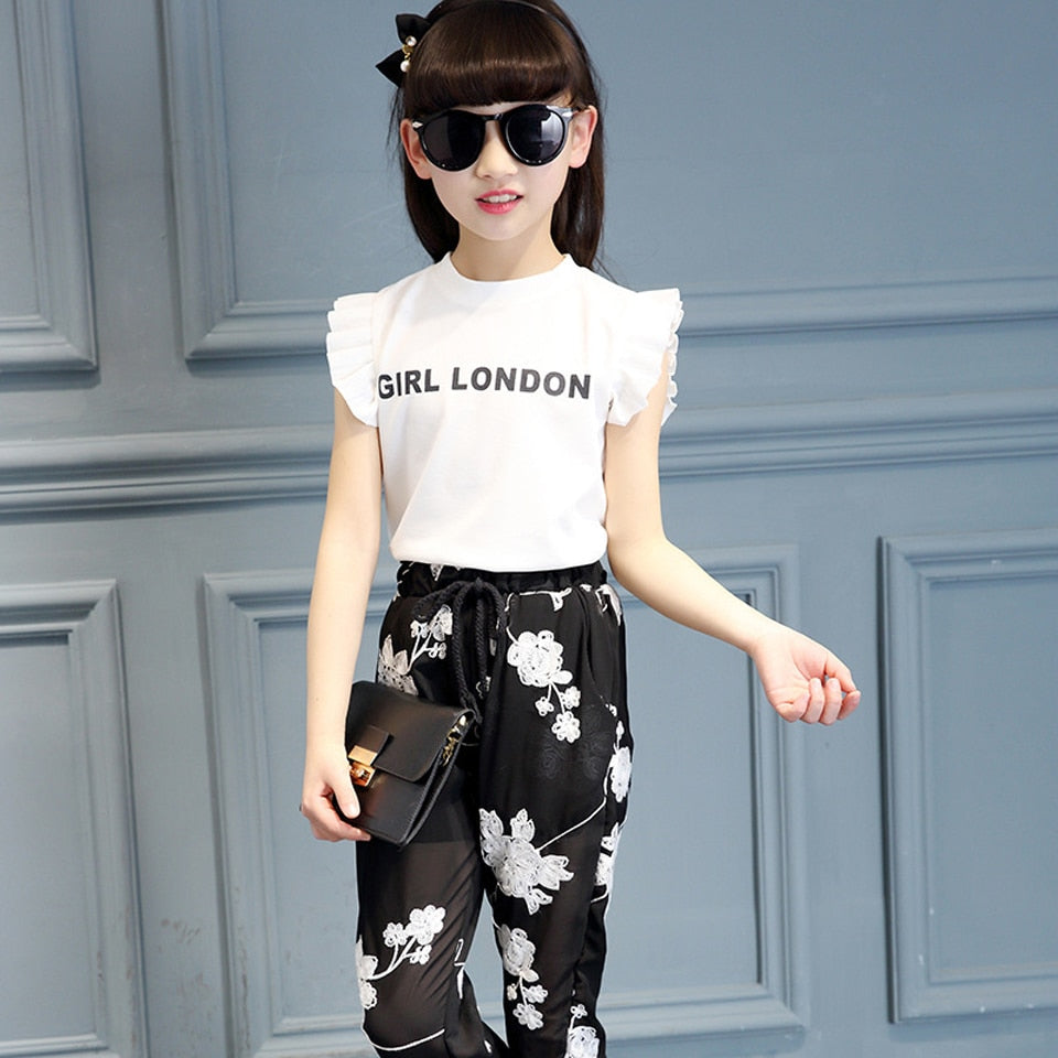 Unicorn Girls Clothing Sets Family Clothes Sets Kids Baby Girls Outfits Clothes Long Sleeve T Shirt Top+ Leggings Children 2Pcs