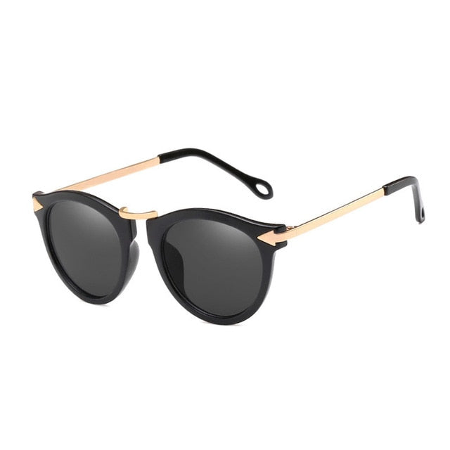 Cat Eye Sunglasses Women Luxury Brand Arrow Sun Glasses Vintage Shades For Woman Sunglass Ladies Flowers Sunglases