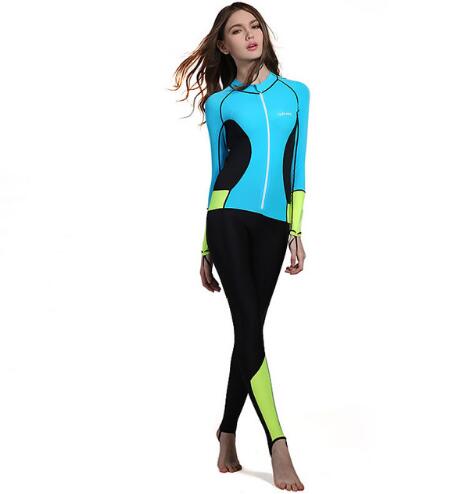 0.5mm Women Lycra Wetsuit Surf Snorkeling Clothing Hooded Swimsuit
