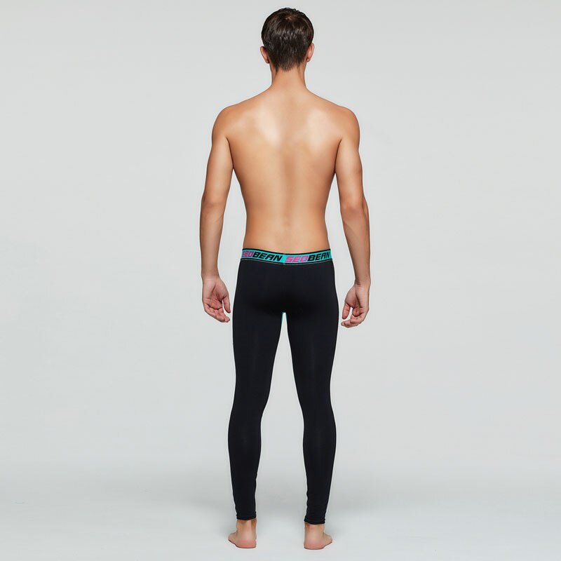 Mens Long Johns & Leggings Gym Fitness Running Compression Pants Elastic Slim Long Underwear Sport Trousers