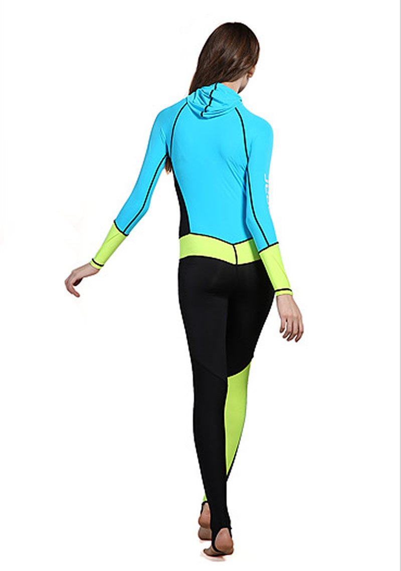 0.5mm Women Lycra Wetsuit Surf Snorkeling Clothing Hooded Swimsuit