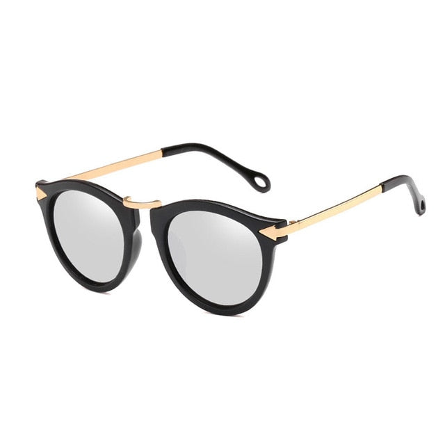 Cat Eye Sunglasses Women Luxury Brand Arrow Sun Glasses Vintage Shades For Woman Sunglass Ladies Flowers Sunglases