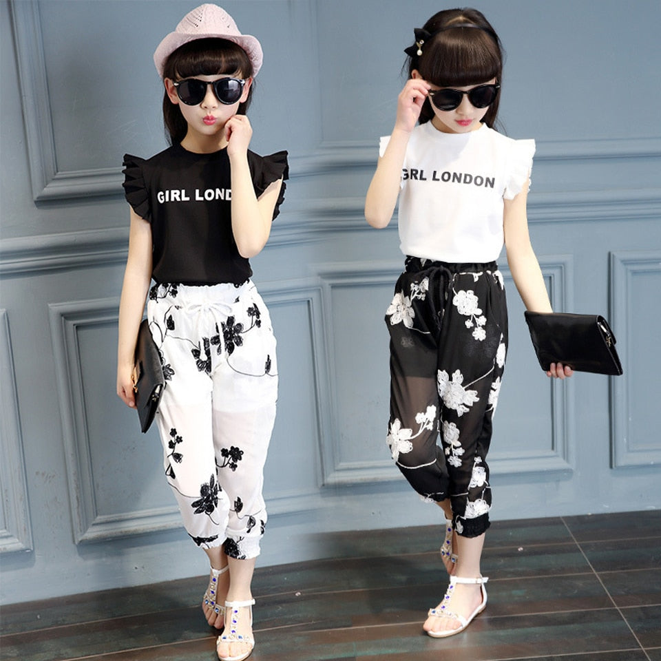 Unicorn Girls Clothing Sets Family Clothes Sets Kids Baby Girls Outfits Clothes Long Sleeve T Shirt Top+ Leggings Children 2Pcs